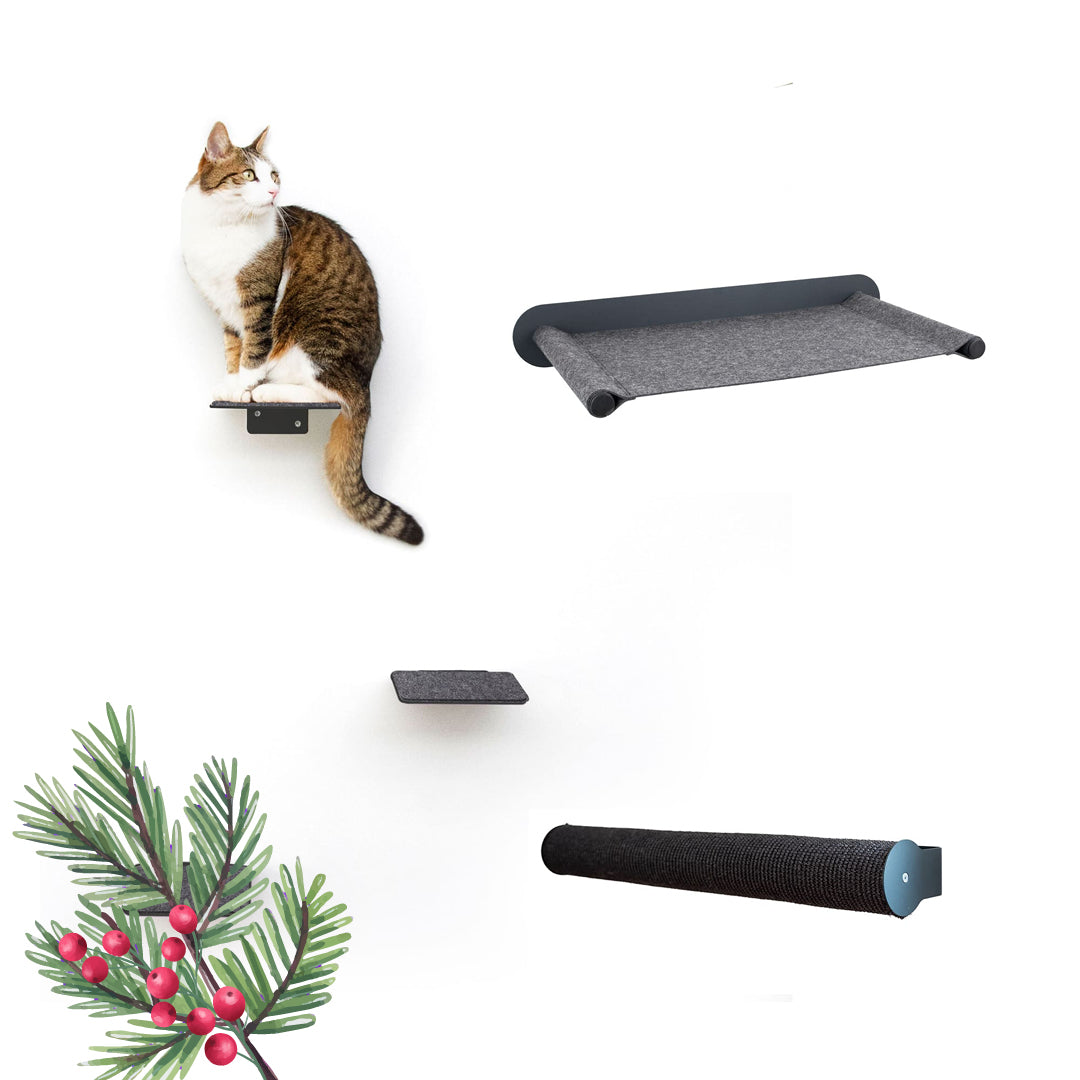 Kattenmuur antraciet - CATWALK