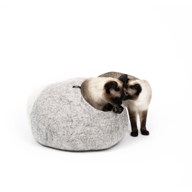 PEBBLE Katzenhöhle aus Filz