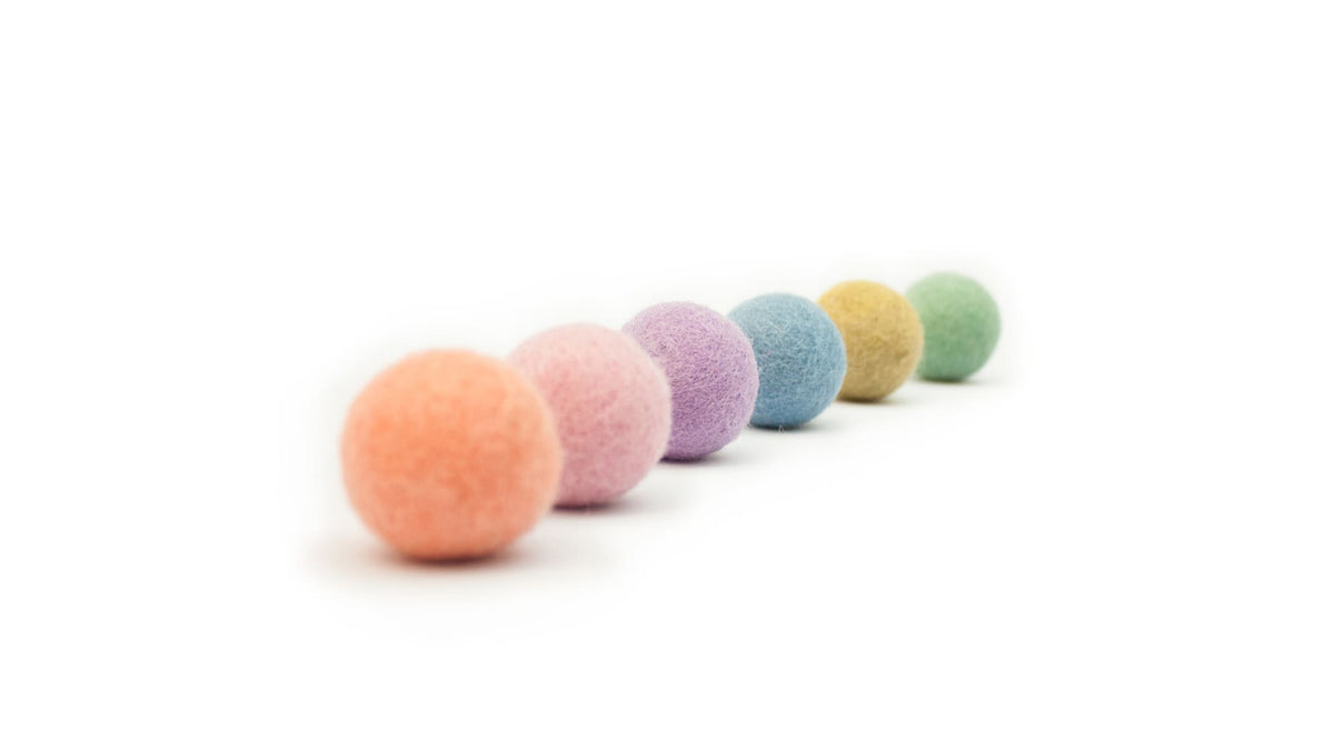 RAINBOW BALLS Filzbälle