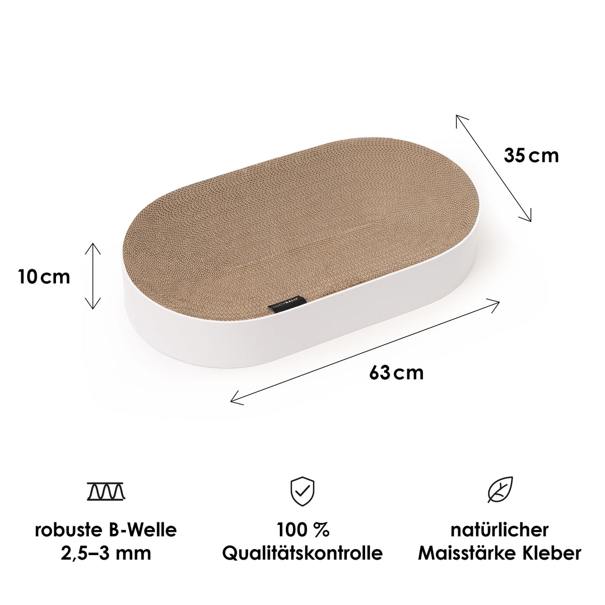 SCRATCHBED panier en carton