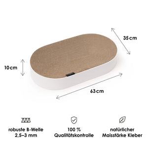 SCRATCHBED panier en carton