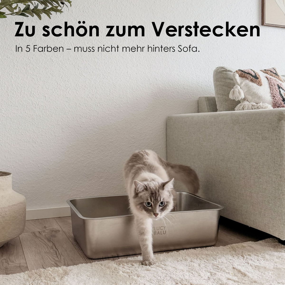 STEELOO Katzentoilette
