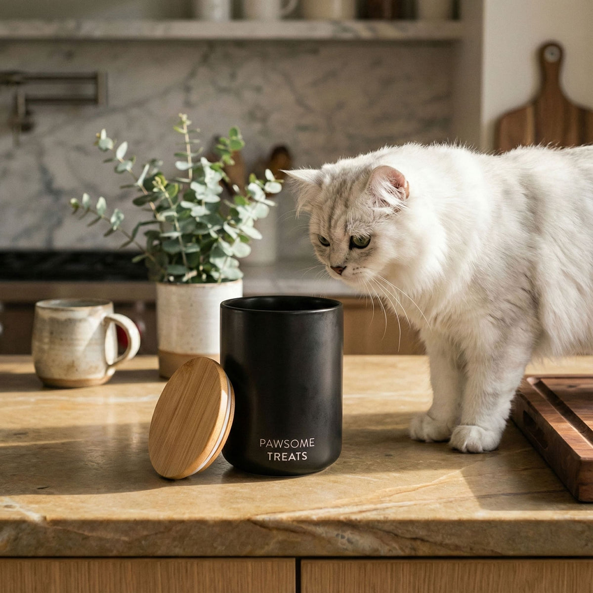 SNACK BAR Conteneur à friandises & croquettes