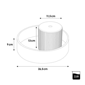 Katzentrinkbrunnen Abmessungen