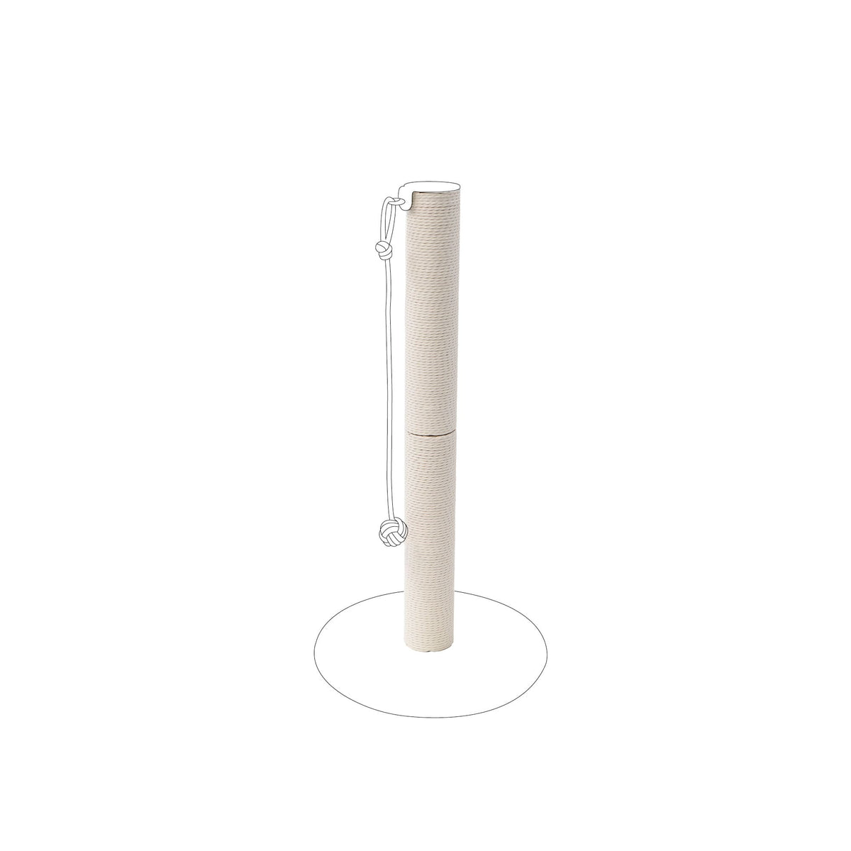 Ersatz-Säule für PAPERPOLE Kratzstamm