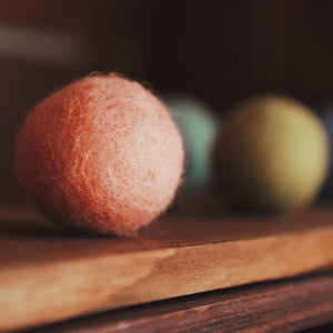 RAINBOW BALLS balles en feutre
