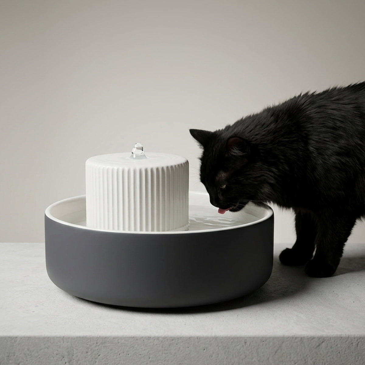 TREVI Fontaine à eau en céramique